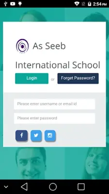 As Seeb International school android App screenshot 1